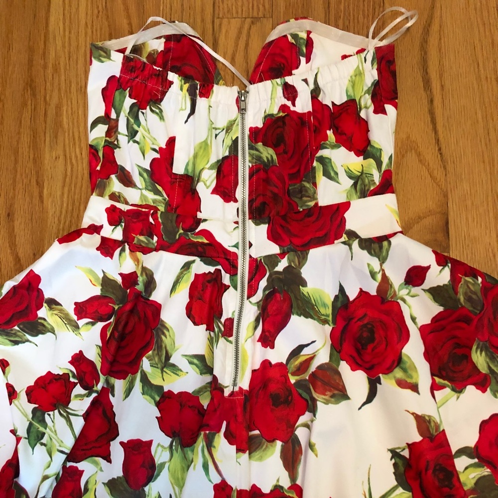 Rose Strapless Dress - Picture 2 of 3